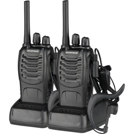 BF-88E 1500mAh Ultra-long Standby Funkgerät EU Standard Black (1/5)