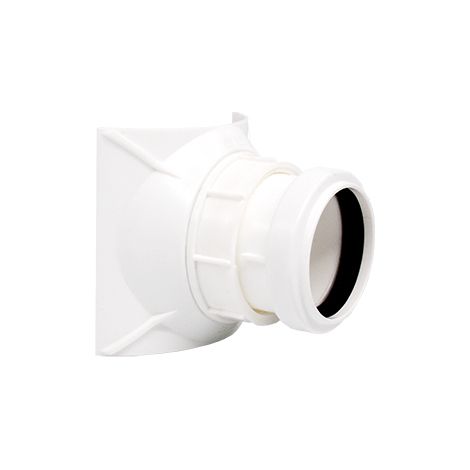 branche de raccordement filetée airfit DN 110/50 blanc, Z-42.1-603