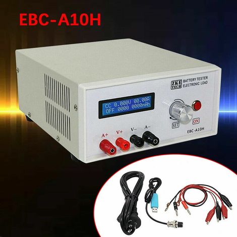 EBC-A10H Testeur de capacité de batterie 22V 10A LiFePo4 LTO Lithium PC Control (1/5)