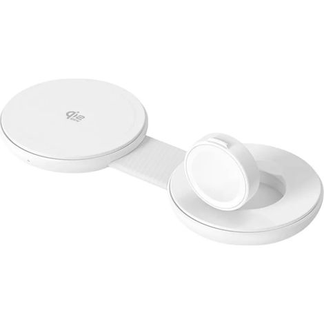 Cargador inalambrico conceptronic qi2 magnetico gorgon 2 en 1 25w