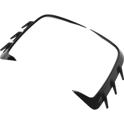 2 pièces Spoiler de pare-chocs arrière noir brillant Cadre de couverture d'entrée d'air inférieur pour Série 4 G22 G23 M Sport (1/5)