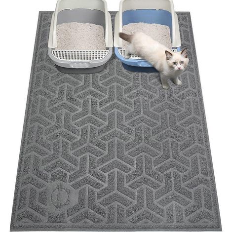 Katzenstreumatte, Streufangmatte, weich zu Katzenpfoten, C--