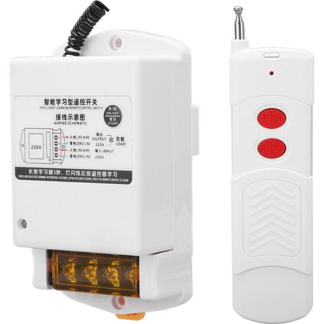 Intelligenter Funkschalter für Wasserpumpen und Hochleistungsgeräte 220 V AC BEM 2203 (1/5)