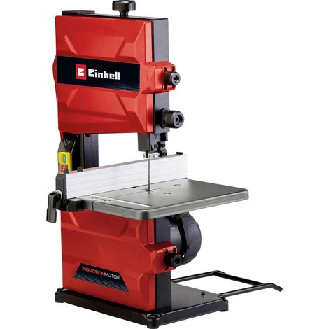 Einhell Bandsäge TC-SB 200/1 (werkzeugloser Sägeblattwechsel, Parallelanschlag, Höhenverstellung, kugelgelagerte Führung, Tisch stufenlos neigbar)