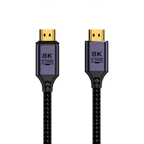 Câble magnétique haute vitesse eARC HDR 8K/60Hz et 4K/120Hz compatible avec HDMI 2.1, adapté aux projecteurs, téléviseurs et moniteurs. (1/5)