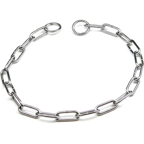 Utilia pet collare cromato strangolo salvapelo mm.500 (6 pezzi) - Utilia Pet