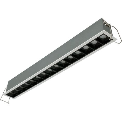 Einbau-LED-Linearleuchte 30W - UGR18 - CRI90 - OSRAM-Chip
