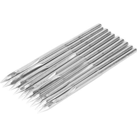 Aiguilles pour machine à coudre GK9, lot de 10, en acier haute résistance pour broderie précise, longueur 5 cm (1/5)
