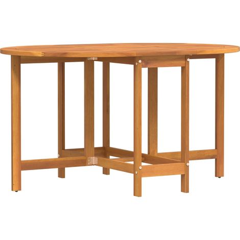 Gartentisch Braun 110 x 60 x 72 cm Massivholz Akazie