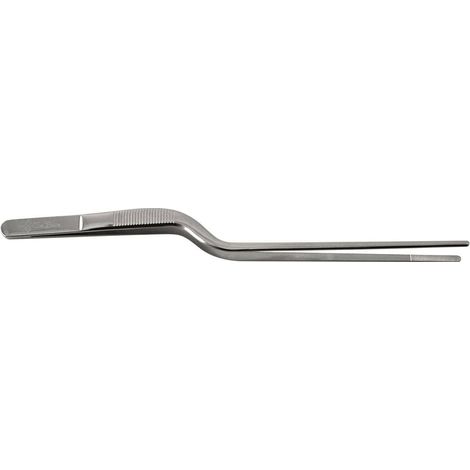 The bars pinza curva chef per rifinire in acciaio inox 21 cm