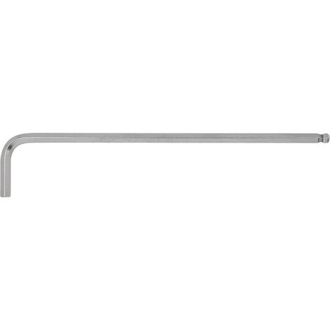 KS Tools EDELSTAHL Innen6kant-Winkelstiftschlüssel, 4,0 mm, XL