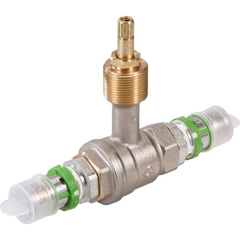 COMAP Robinet à tournant sphérique métalliques pour tubes multicouche à encastrer - 26x3 - RTS - Raccords MultiSkin - 7694W26 (1/2)