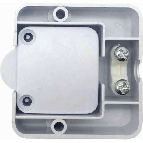 Interrupteur marche-arrêt - Blanc - LED basse tension ou 230V - Utilisation intérieure - Électrique (1/4)