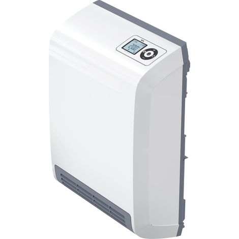 AEG - Termoventilatore, Bianco, 238296. Termoventilatore rapido, 2 kW, schermo LCD, timer settimanale, rilevamento finestra aperta (1/2)