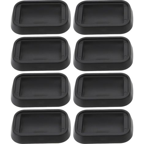 Lot de 8 embouts roulettes antidérapants en caoutchouc pour meubles (1/5)