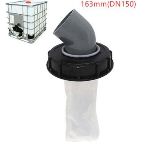 Couvercle de Réservoir IBC avec Filtre en Nylon Lavable pour Réservoir d'eau de Pluie IBC 1000 litres,Filtre À Couvercle IBC Accessoires de Réservoir IBC,Filtre à Eau de Pluie en Nylon (1/4)