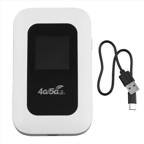 Routeur WiFi 4G avec écran, modem WiFi 150 Mbps pour voiture et mobile (1/5)
