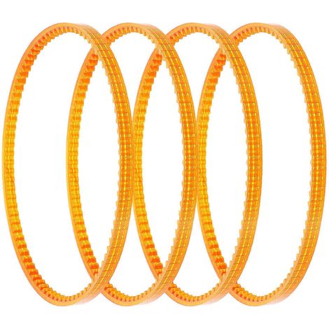 courroies de rechange en plastique pour machine à barbe à papa (fabrication maison)-11.50X11.50X0.50CM-Orange