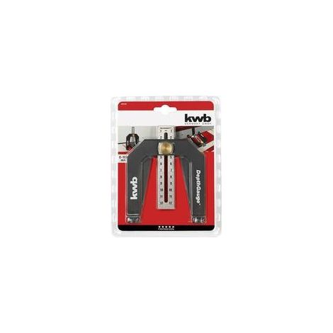 Herramienta de medición kwb Calibrador profundidad negro 100 mm