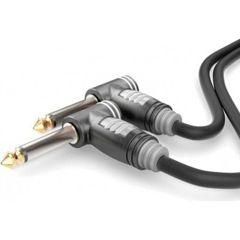 Sommer Cable HBA-6A-0090 Jack Audio Cavo [1x Spina jack da 6.3 mm (mono) - 1x Spina jack da 6.3 mm (mono)] 0.90 m Nero