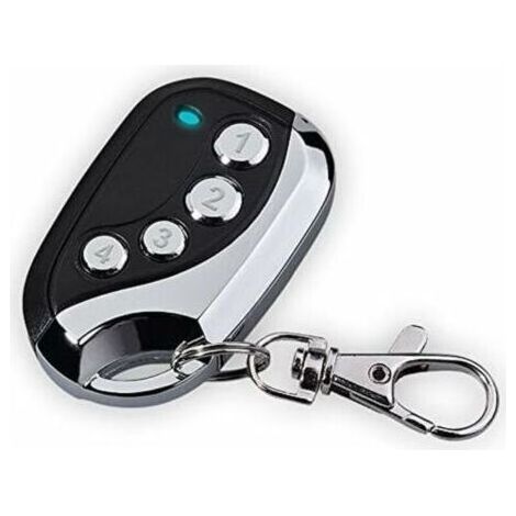 Télécommande universelle copieuse 433.92 MHz – Remplace plusieurs télécommandes – Compatible portail, garage, alarme – Facile à synchroniser (1/4)