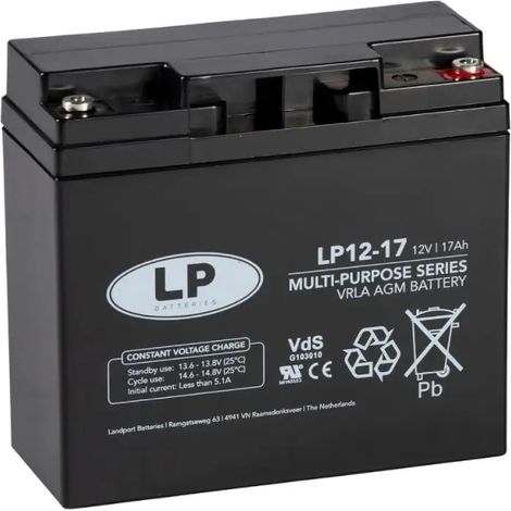 Batería AGM LP12-17 17Ah 12V