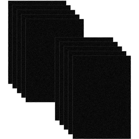 Lot de 10 préfiltres à charbon actif de qualité supérieure pour purificateur d'air Honeywell HPA100 (1/5)