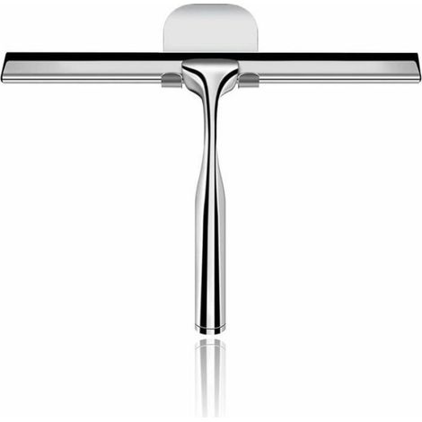 Raclette de DoucheRacletteMiroir Salle Bain Raclette de Nettoyage Vitres pour Vitres de Voiture Raclette Douche en Acier Odipie (1/5)