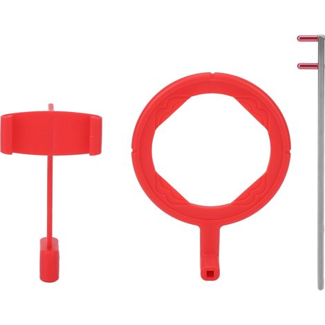 Lot rouge professionnel pour positionneur de films radiographiques dentaires intra-oraux, kit complet de système de positionnement. (1/5)