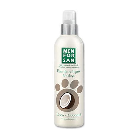 Eau de Colonia Menforsan 125 ml de noix de coco de parfum pour chiens