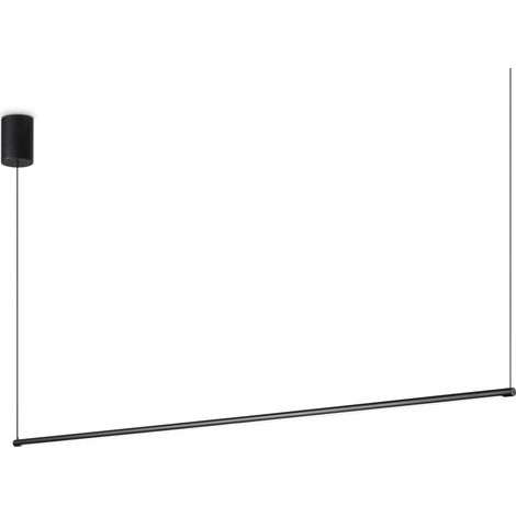 Ideal Lux ESSENCE Plafonnier LED suspendu noir 2700K