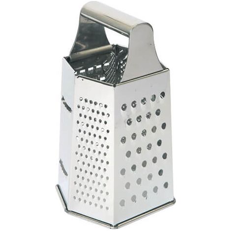 Dexam Hexagonal Grater 20cm Stainless Steel