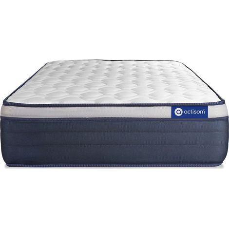 Actiflex max matratze 100x220cm, Taschenfederkern und Memory-Schaum, Härtegrad 4, Höhe :26 cm, 7 Komfortzonen