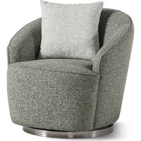 Fauteuil vert foncé 79x81x74 cm monté SOFAS (1/4)