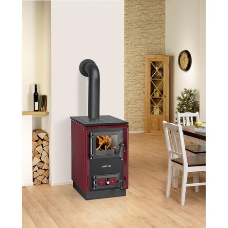 Rustico-50 Front & Seitenteil Bordeauxrot