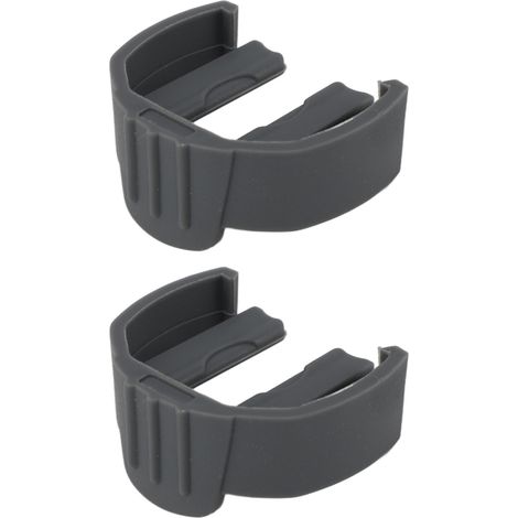 Lot de 2 raccords rapides pour nettoyeur haute pression, pince légère en ABS, pour Karcher K2 K3 K7, gris (1/5)