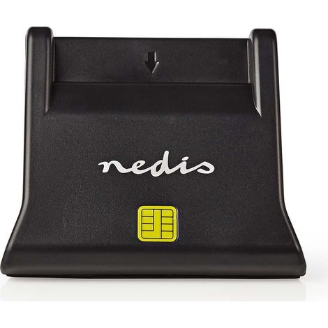 Lecteur de carte Nedis CRDRU2SM3BK USB 2.0 noir (1/5)