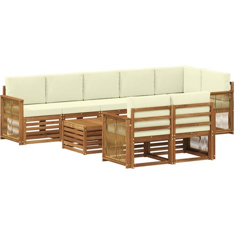 Sofa Sets Solid Acacia Wood vidaXL (1/5)