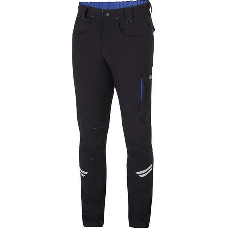 Pantalon technique léger noir/bleu Kansas T5 - XXL (1/2)