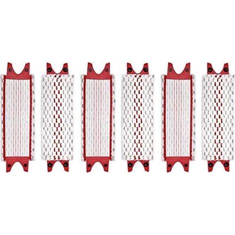 Lot de 6 serpillières de rechange en microfibre pour serpillère Vileda Ultramax (1/4)