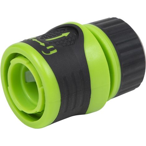 Sealey JS3051 Soft-Touch Hose Connector With Water Stop & Lock 1/2""-5/8""