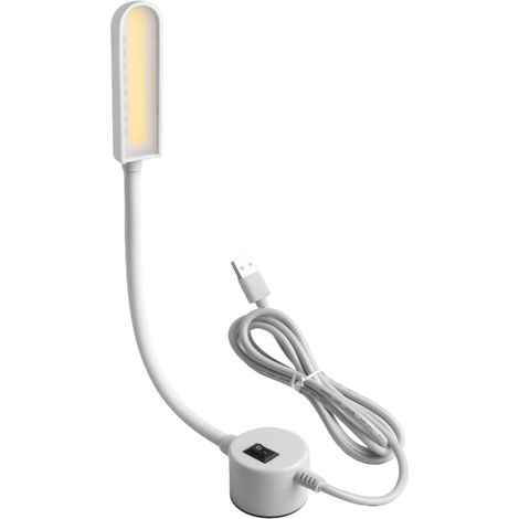 Lampe Led Pour Machine A Coudre - 30 Led - Col De Cygne Flexible - Fixation Magnetique - Puissance 6 W - Pour Banc D Atelier, Tour, Perceuse, Bureau - 1 Unite (1/3)