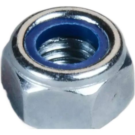 Écrous autobloquants DIN985 M6 mm - blister - 20 pièces.