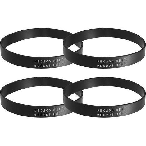 Lot de 4 courroies de rechange pour aspirateur Eureka NEU202, NEU181, NEU180