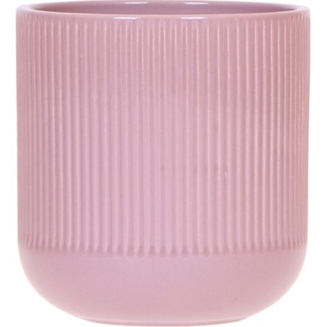 Cache-pot Ø6cm Motif à Côtes Design Rétro Années 70 pour Plantes - PANGIVO