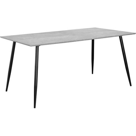 Table à manger en effet pierre 8 personnes L160
