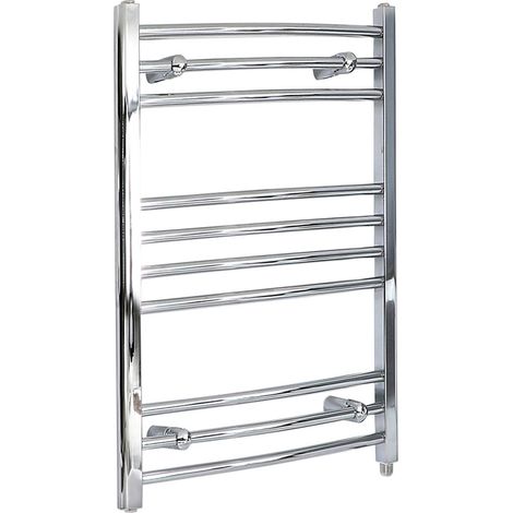 Hudson Reed Kent - Sèche-Serviettes Design Électrique Moderne Incurvé - Chromé - 80 cm x 59.8 cm (1/5)