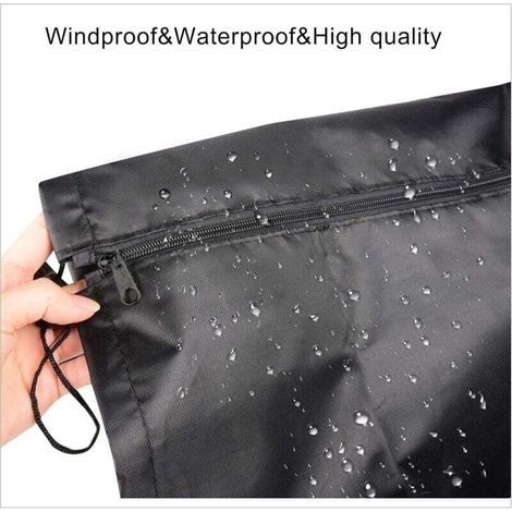 Wasserdichte Schutzhülle für Wäschetrockner mit Regenschirm-Design, Schutzhülle für Wäschetrockner mit Reißverschluss, winddichte Schutzhülle für Wäschetrockner mit Regenschirm-Design aus 600D Oxford- (1/3)