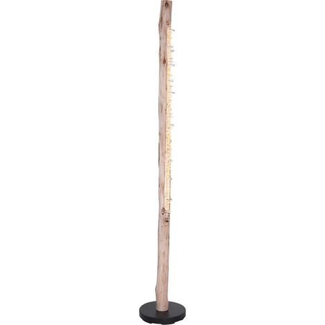 Globo - lampada da terra - Felicitas - naturale - legno - Ø 23cm (1/4)