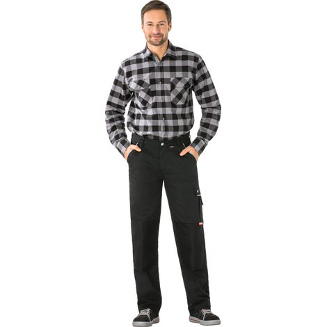 Planam Bundhose Canvas 320 Größe 60 schwarz / schwarz - 2124060 (1/5)